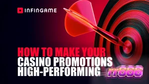 Visualisasi digital dari mesin slot modern dengan elemen antarmuka promosi yang dinamis.